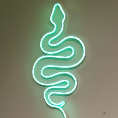 Tranh Rắn Treo Tường LED