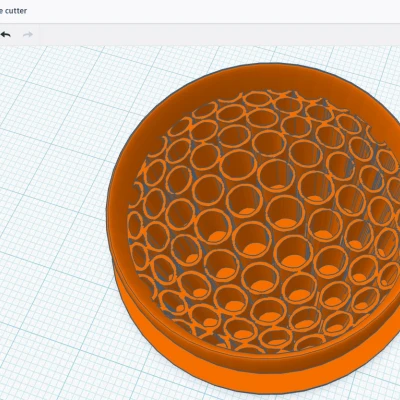 Khuôn Cắt Bánh Hình Trái Banh Golf
