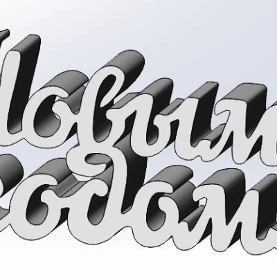 Chữ "Chúc mừng năm mới" (Happy New Year)