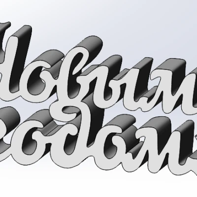 Chữ "Chúc mừng năm mới" (Happy New Year)