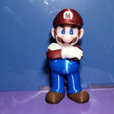 Tượng Siêu Mario Nhiều Màu Độc Đáo