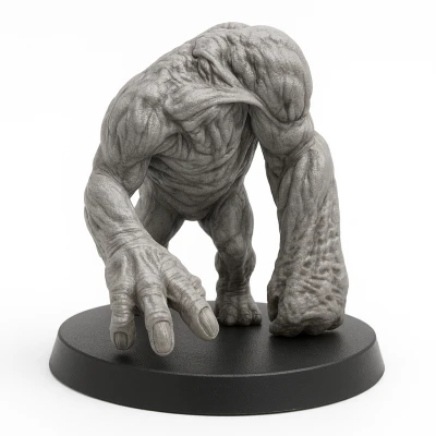 Quái vật Grafton - Mô hình 3D