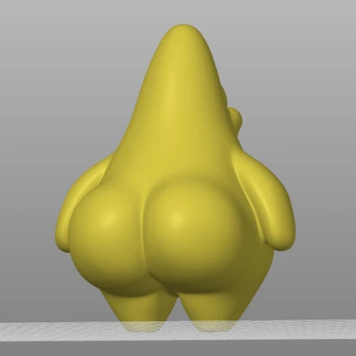 Mô hình 3D POTRICK STAR - Nhân vật Star Bự