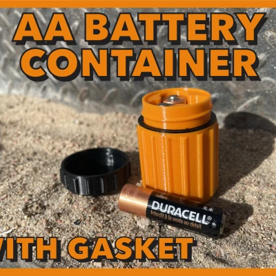 Hộp Đựng Pin AA & AAA Chống Va Đập