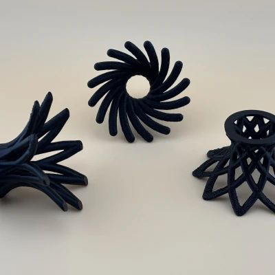 Phụ kiện che đèn trà hình học - Nhiều mẫu trang trí thanh lịch