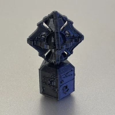 Núm Vặn DJ Hercules Star Trek Borg Tùy Chỉnh - Đế Hình Khối, Cầu, Kim Cương, Ngũ Giác