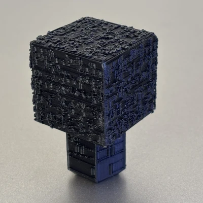 Núm Vặn DJ Hercules Star Trek Borg Tùy Chỉnh - Đế Hình Khối, Cầu, Kim Cương, Ngũ Giác