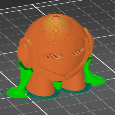 Marvin tương thích Duplo (MegaBloks)