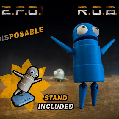 Robot REPO - Có Thể Tạo Dáng và Tái Chế