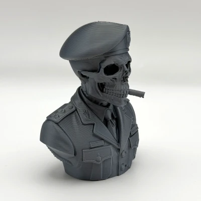 Tướng Skully – Tượng Bán Thân Chỉ Huy Bất Tử