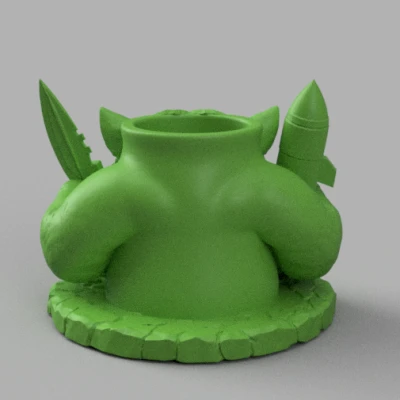 Sói Chiến Binh - Hộp Đựng Bút Hung Tợn