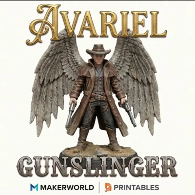 Mô hình Avariel Gunslinger – D&D