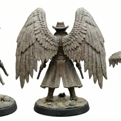 Mô hình Avariel Gunslinger – D&D