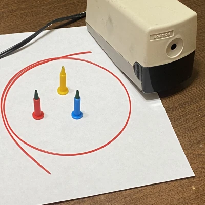 Adapter Mài Sợi Filament Cho Máy Gọt Bút Chì Điện