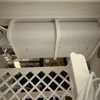 Giá đỡ rack 10 inch 2U cho Unifi UACC-PoE+++-10G