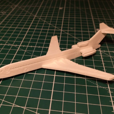 Bộ Mô Hình Boeing 727 Kit Card