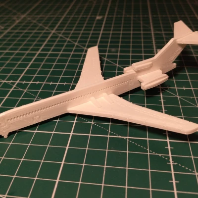 Bộ Mô Hình Boeing 727 Kit Card