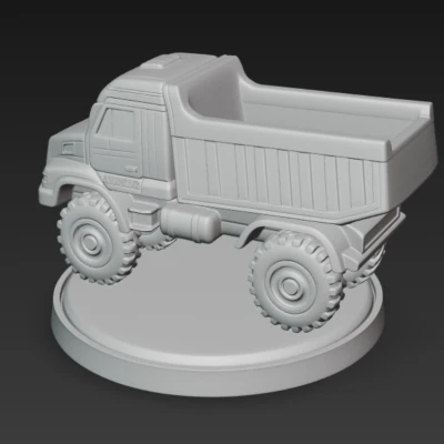 Mô Hình Xe Iveco Đụng Xe