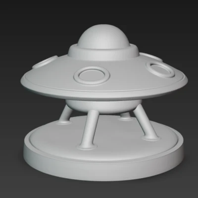 Mô Hình UFO Đua Xe Đụng