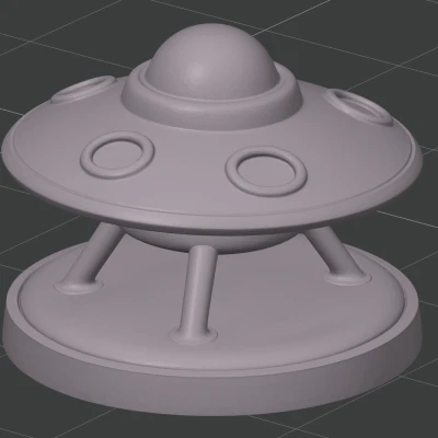 Mô Hình UFO Đua Xe Đụng