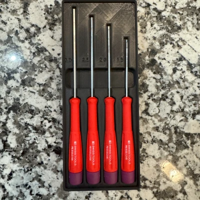 Khay Dựng Tua Vít PB Swiss 8625.CBB - Gridfinity