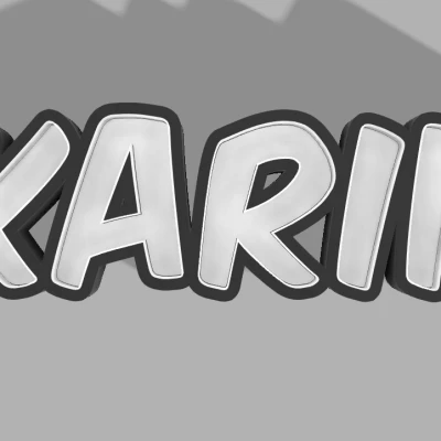 Đèn Tên KARIM LED - 2 Kích Cỡ 40mm & 50mm Chiều Sâu