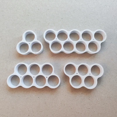 Bộ Đế Giữ Pin 18650 Compact Xếp Chồng (3-9 Cell)