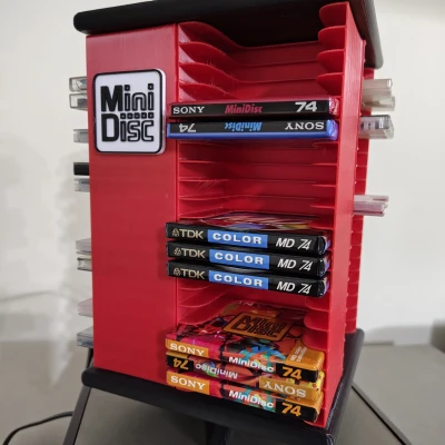 Đế Xoay Đựng 80 Đĩa MiniDisc