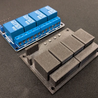 Mô-đun relay 4 kênh giả lập