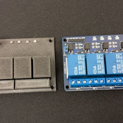 Mô-đun relay 4 kênh giả lập