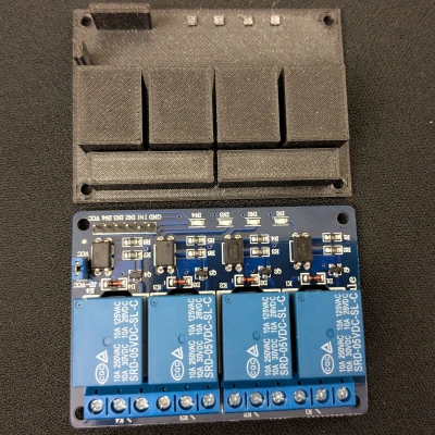 Mô-đun relay 4 kênh giả lập