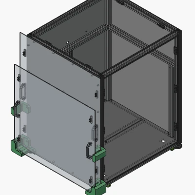 Ngàm Giữ Tấm Panel Cho RatRig VCore4 400 mm