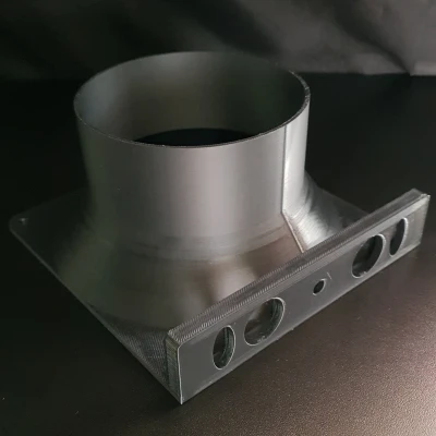 Adapter Quạt PC 140mm Cho Ống 100mm Có Đế Tripod