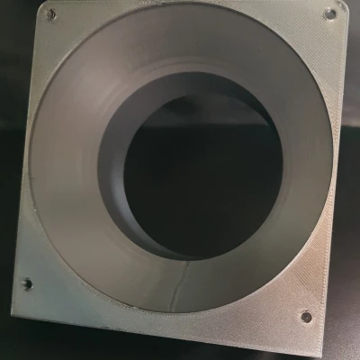 Adapter Quạt PC 140mm Cho Ống 100mm Có Đế Tripod