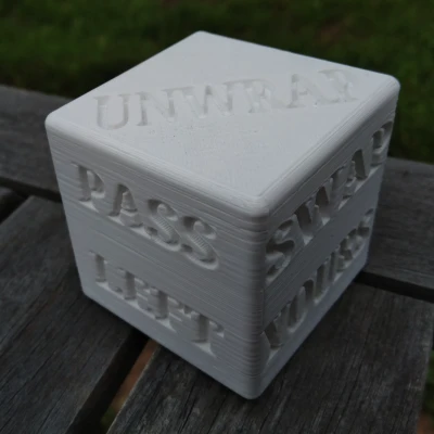 Xúc Xắc Voi Bạch Tượng Tốt Hơn Một Màu Sáu Mặt