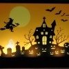 Hộp đèn LED với phong cảnh Halloween thay đổi được - Thumbnail 3