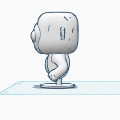 Mô hình Funko pop Gorilla tag kèm đế