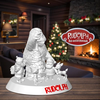 Mô Hình Giáng Sinh Bumble Star Rudolph Người Tuyết Tuần Lộc