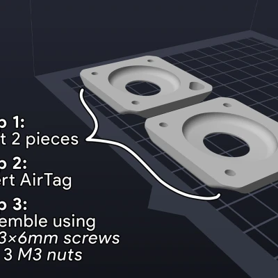 Vỏ Bọc Chìa Khóa AirTag Cứng Cáp