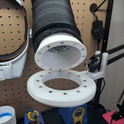 Phụ kiện kết nối ống gió có nam châm