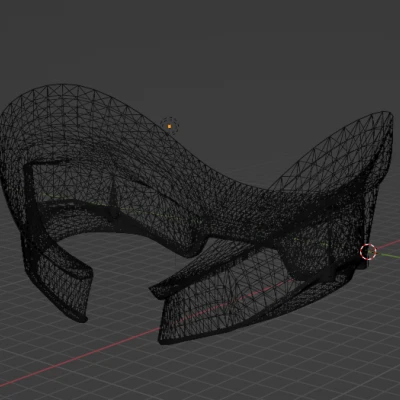 Giao diện khuôn mặt kiểu PSVR2 Quest3 - Mỏng