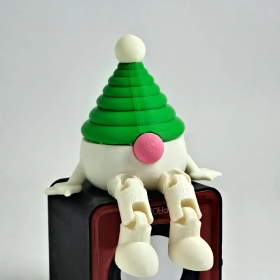 Người Lùn Giáng Sinh Khớp Nối - Ông Già Noel Dễ Thương Không Cần AMS