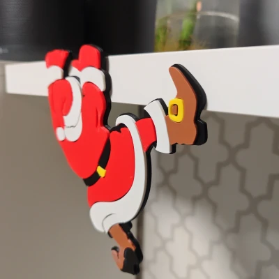 Ông Già Noel Treo Tường/Kệ (Không Cần AMS)