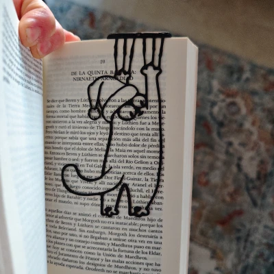 Dấu trang Mèo Giáng Sinh: Mèo Simon