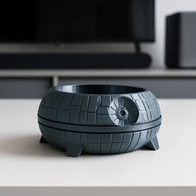 Hộp Đựng Đồ / Chén Trang Trí Death Star Cũ