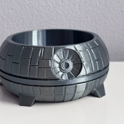 Hộp Đựng Đồ / Chén Trang Trí Death Star Cũ