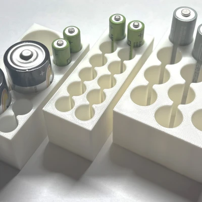 Bộ Sắp Xếp Pin AAA, AA và C Module