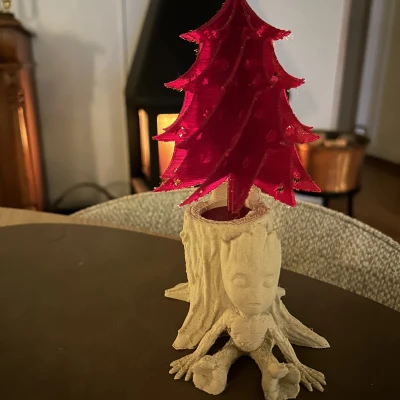 Cây Thông Noel Cho Chậu Baby Groot