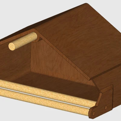 Ổ chim cổ điển, nhà chim - Không cần hỗ trợ