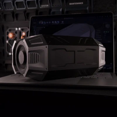 SX09 – Hộp Lưu Trữ Sci-Fi (240×120×106 mm)